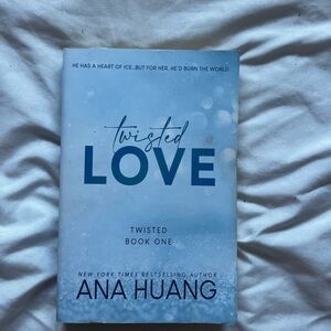 3/20$ Twisted Love' Book Cover in Blue